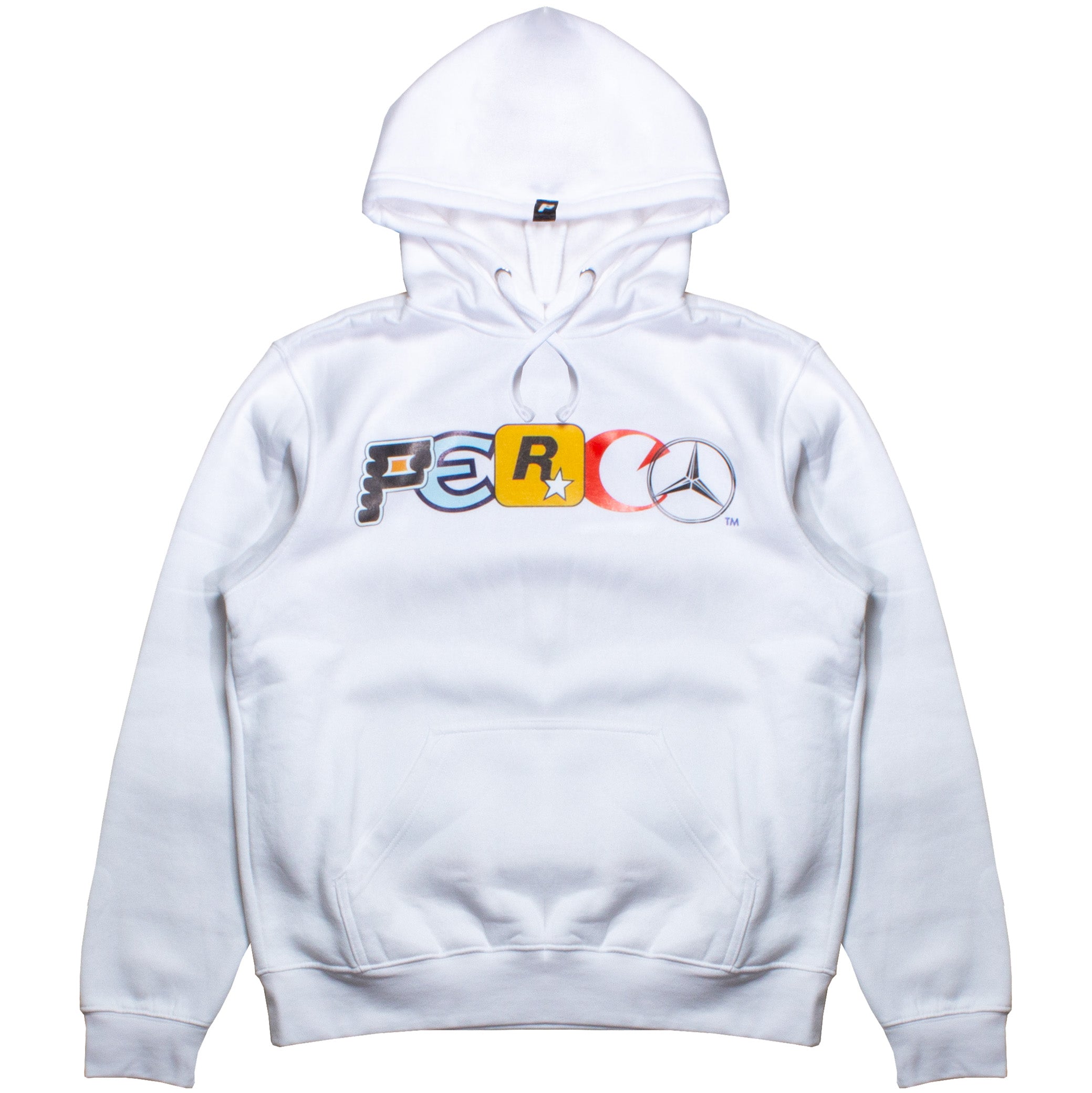 LOGO WHITE HOODIE