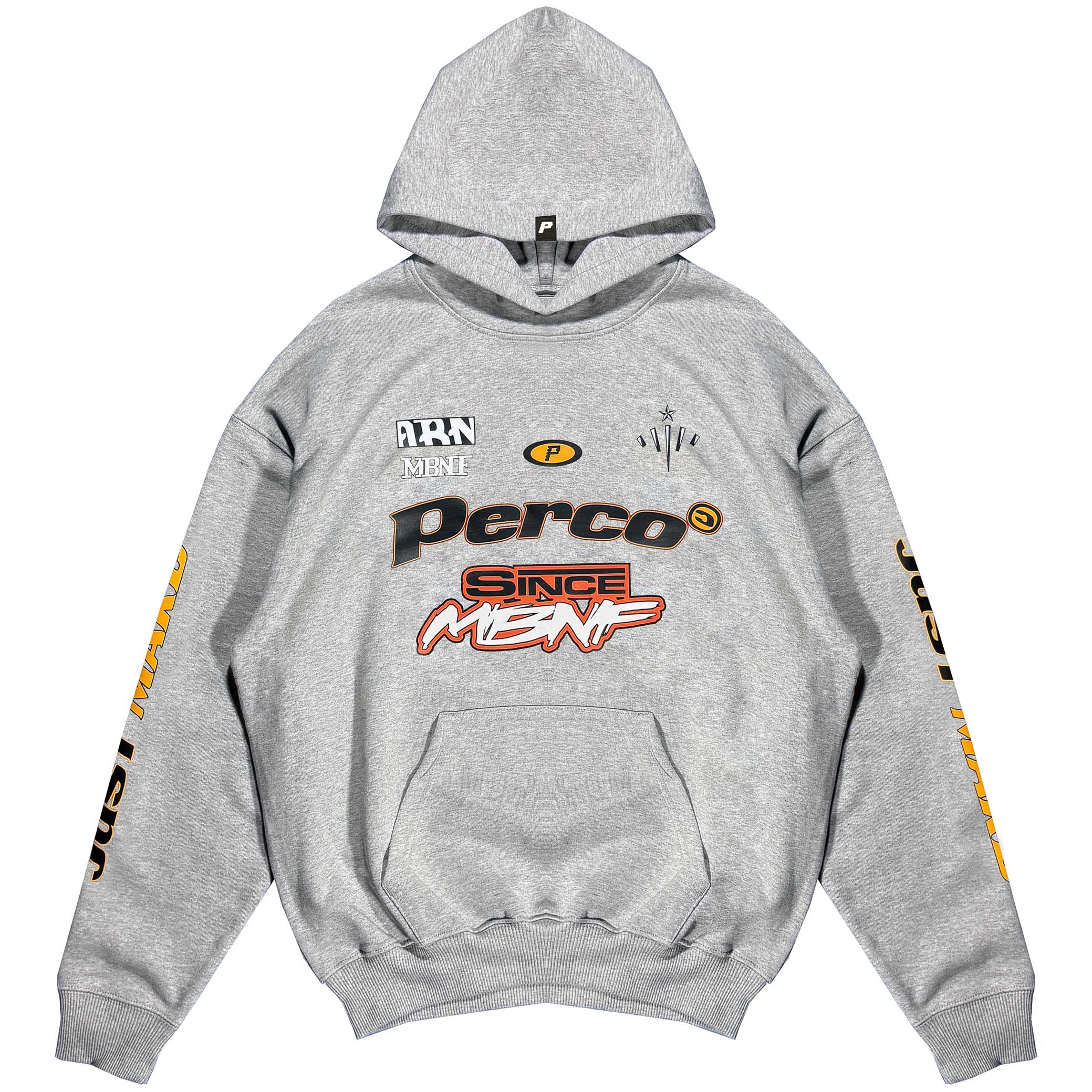JUST GREY HOODIE