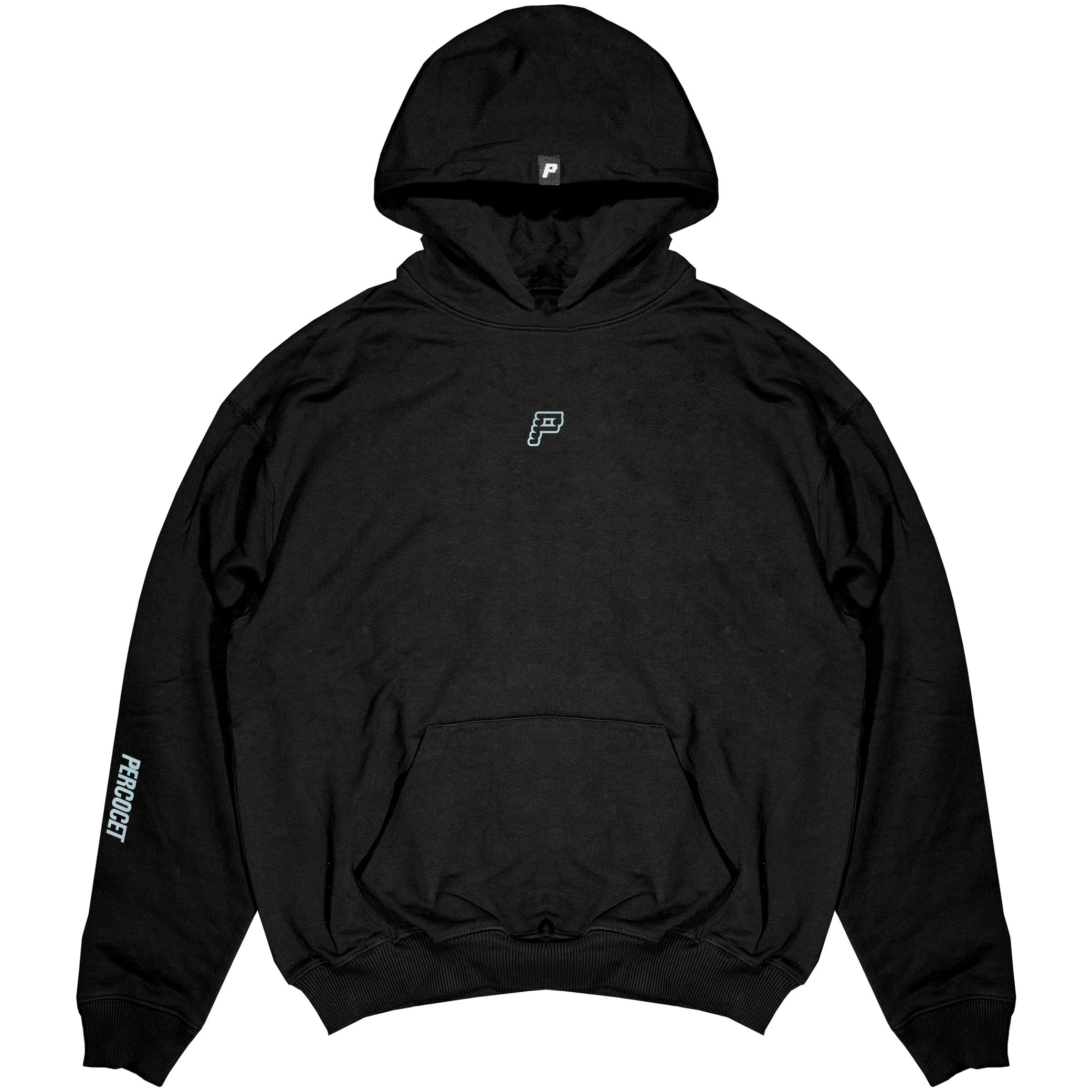 ESSENTIALS BLACK HOODIE