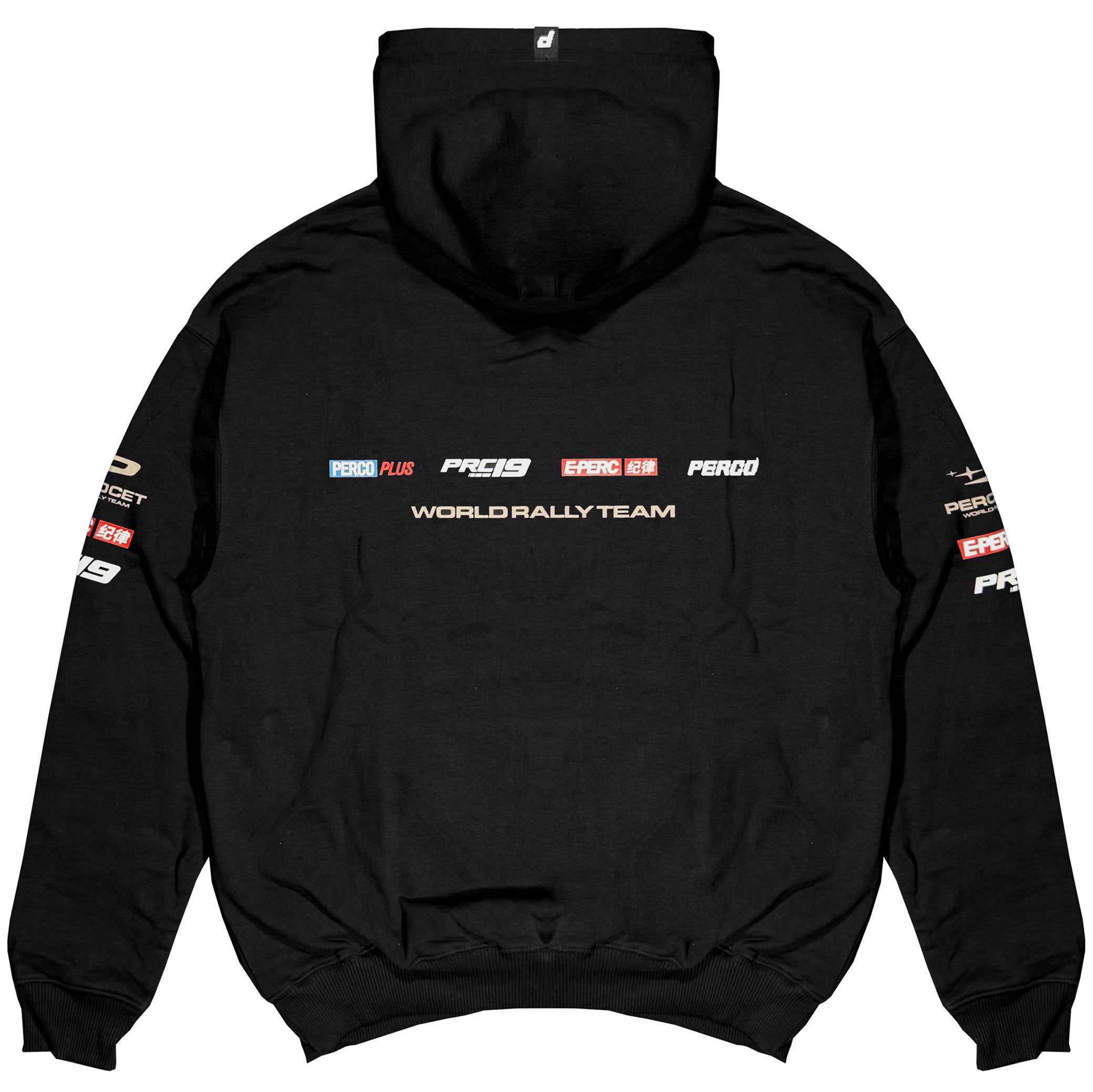 RALLY BLACK HOODIE