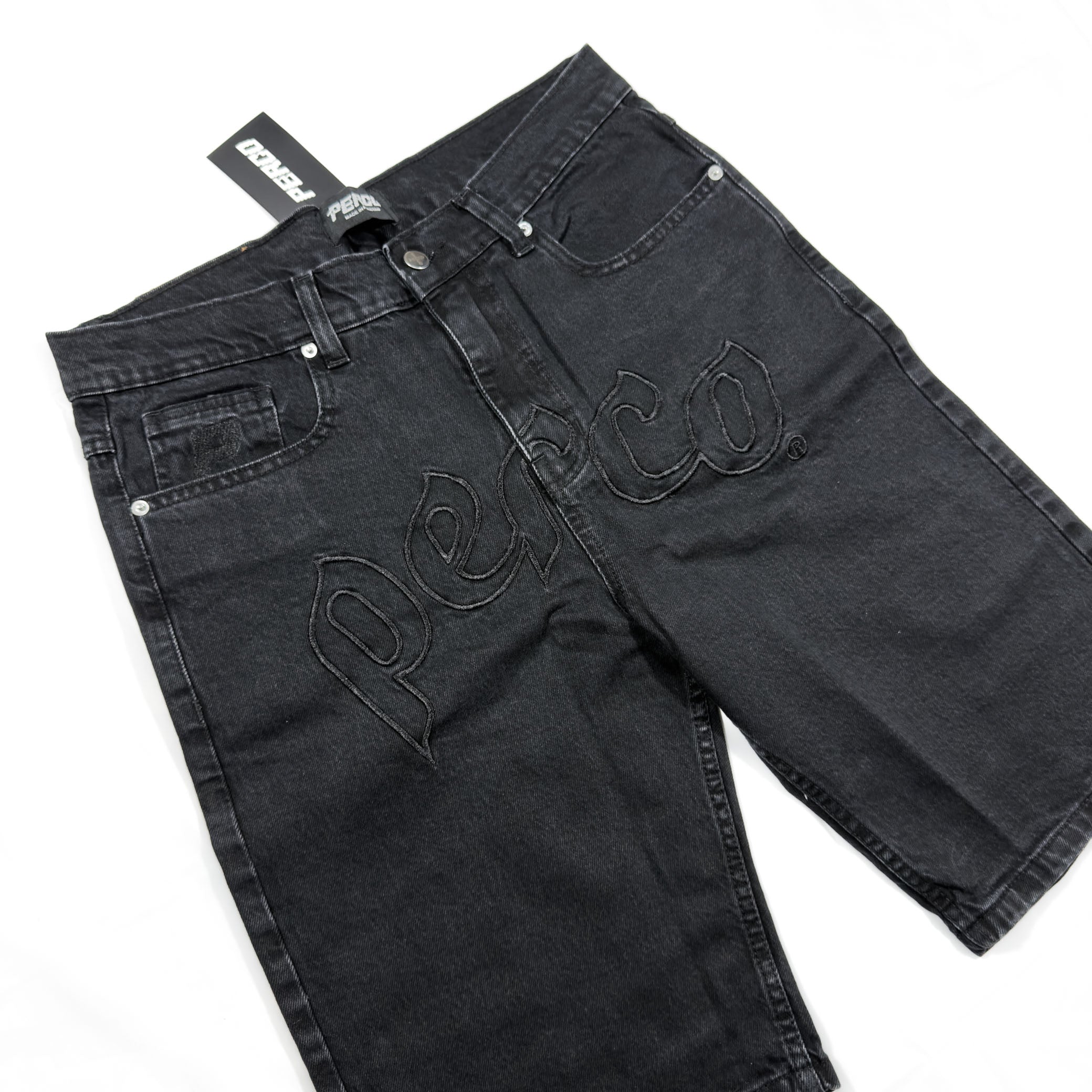 DENIM DARK JORT