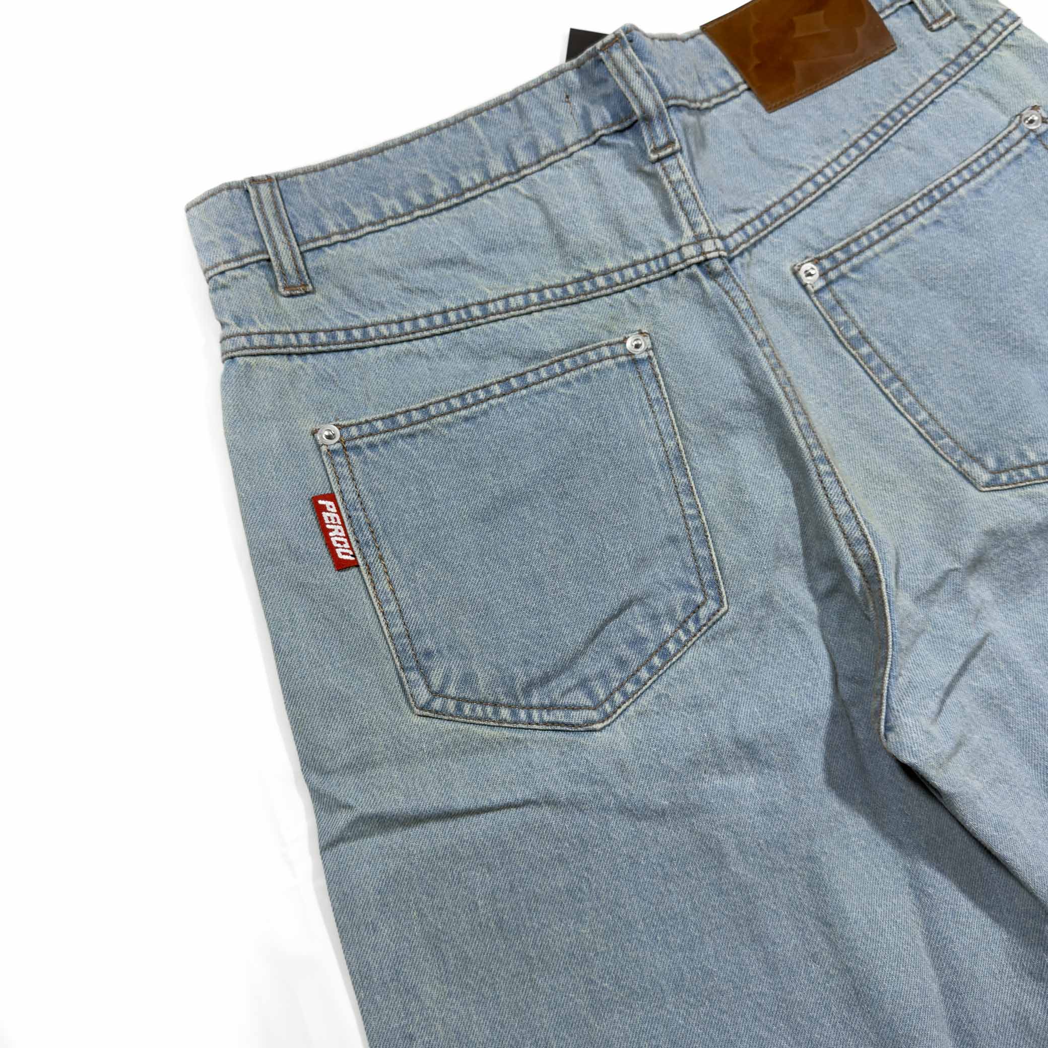 DENIM LIGHT JORT