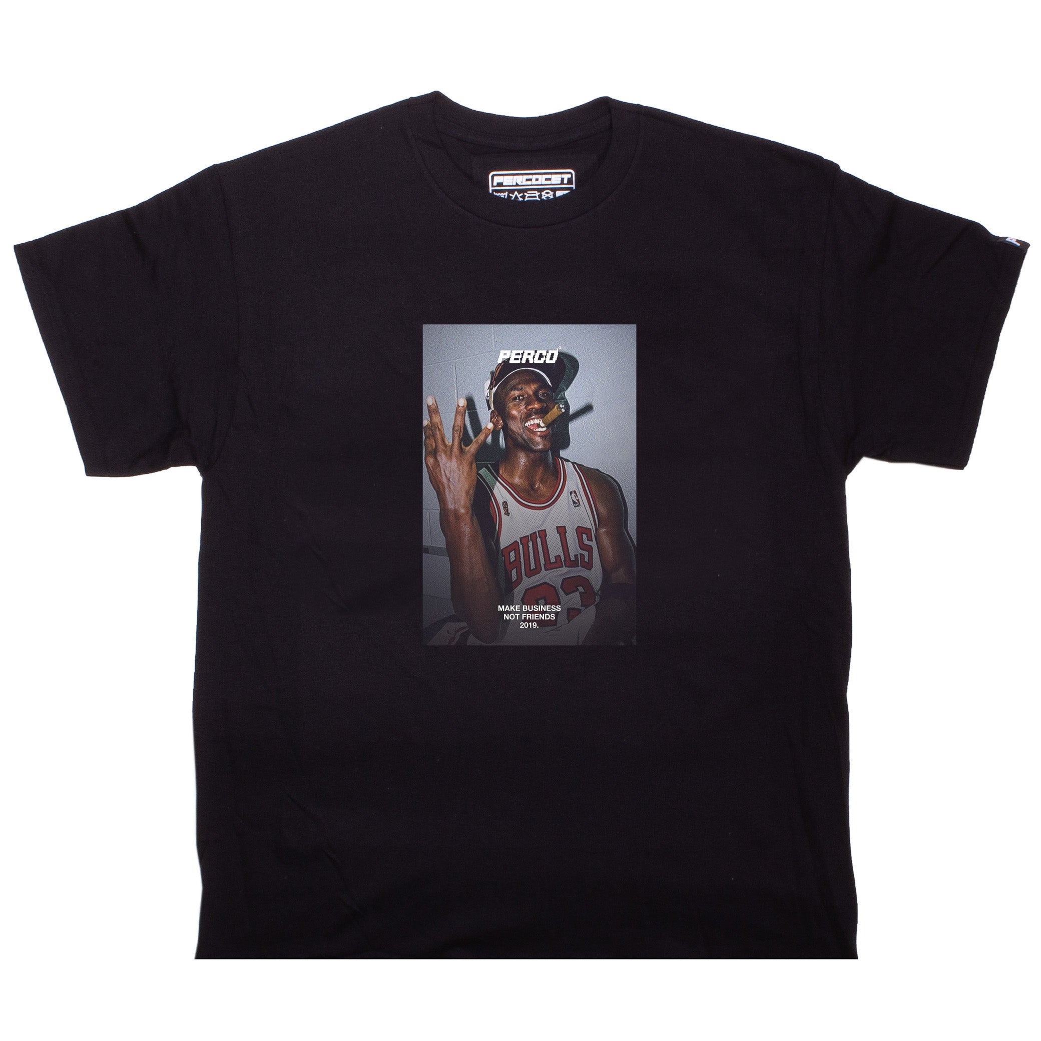 JORDAN ICONIC TEE BLACK
