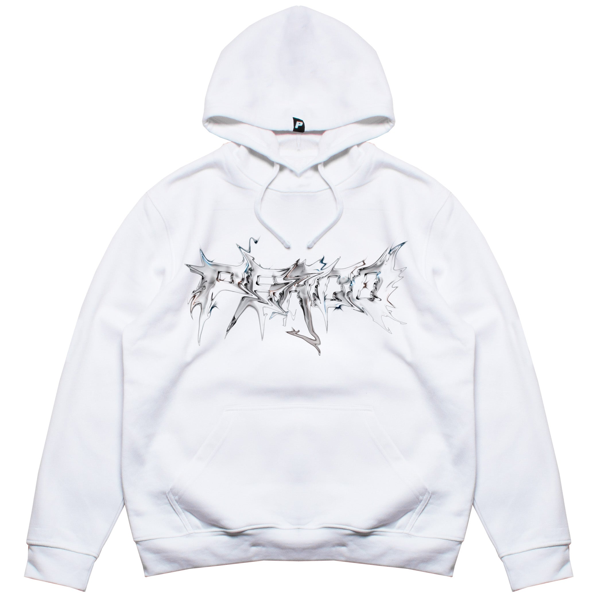 METAL WHITE HOODIE