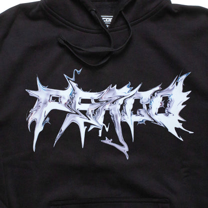 METAL BLACK HOODIE - PercocetCompany