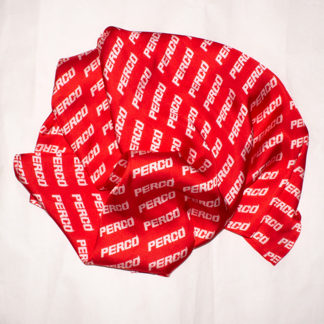 RED/WHITE SCARF - PercocetCompany