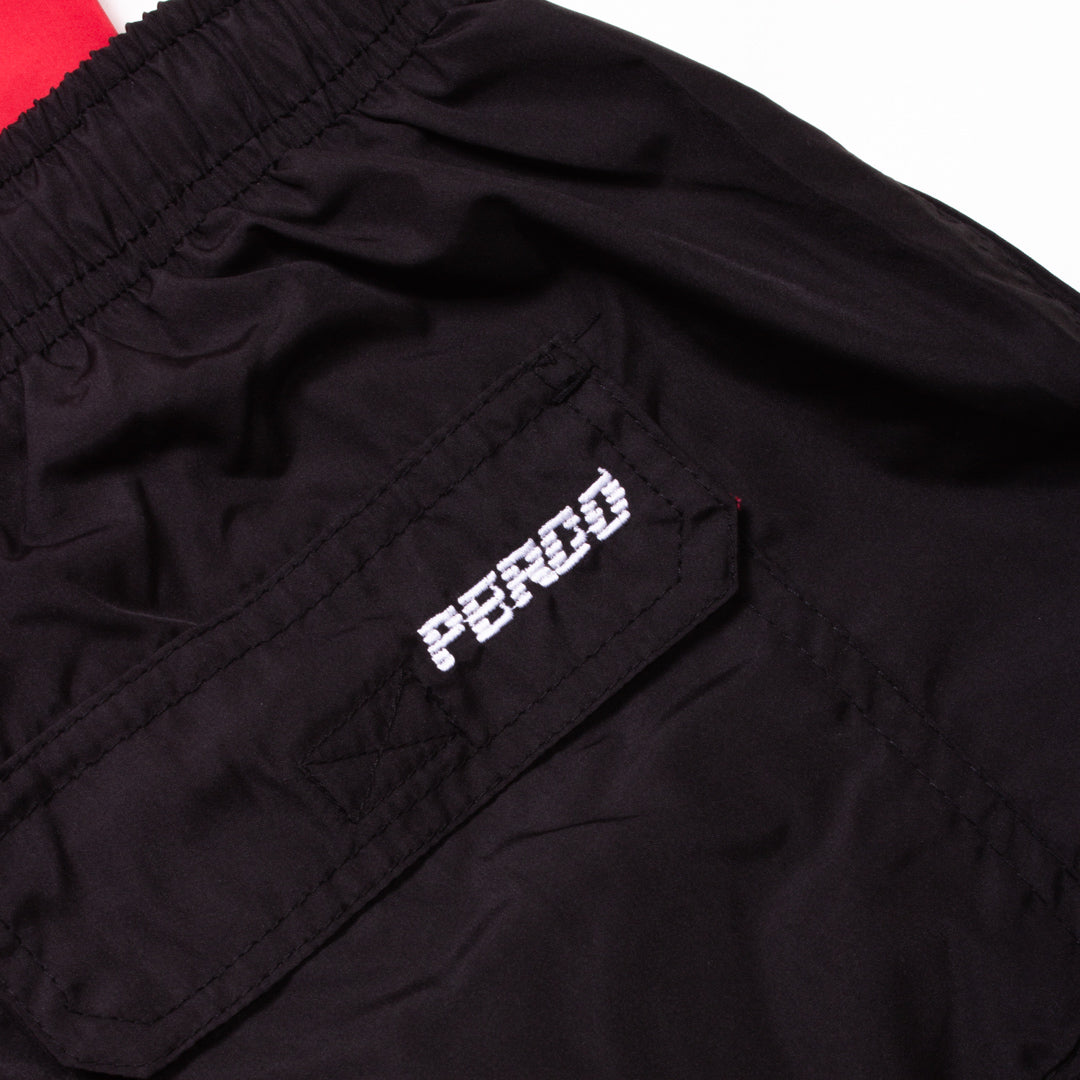 BLACK SWIM SHORTS - PercocetCompany