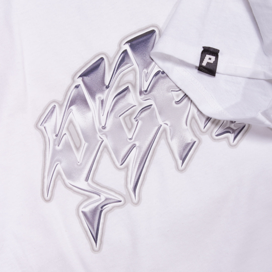 PLATINIUM WHITE TEE - PercocetCompany