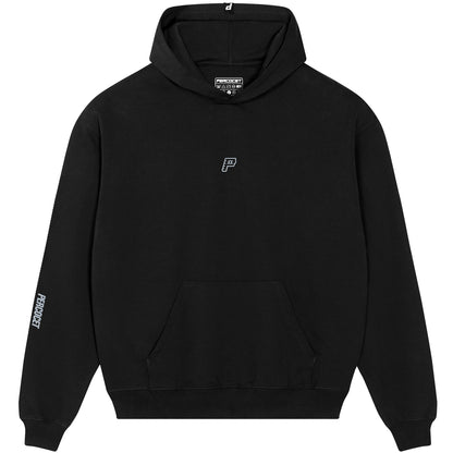 ESSENTIALS BLACK HOODIE