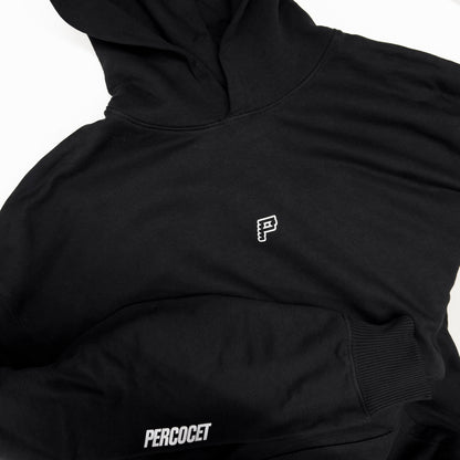 ESSENTIALS BLACK HOODIE