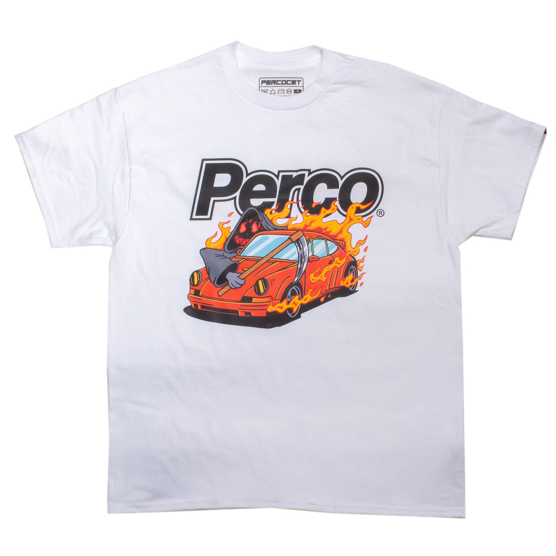 GR CAR TEE WHITE
