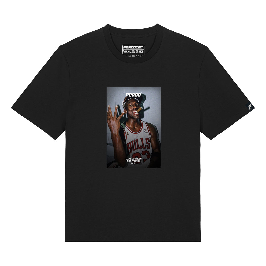 JORDAN ICONIC TEE BLACK