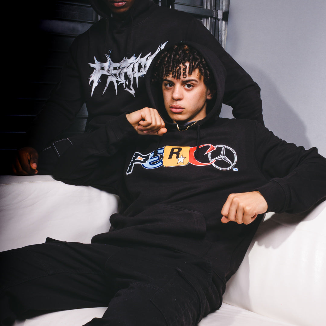 LOGOS BLACK HOODIE