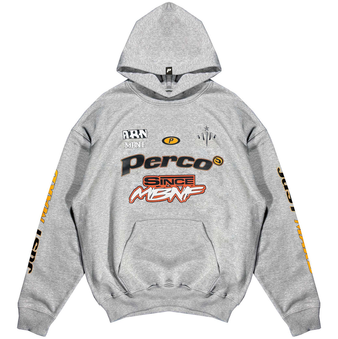 JUST GREY HOODIE