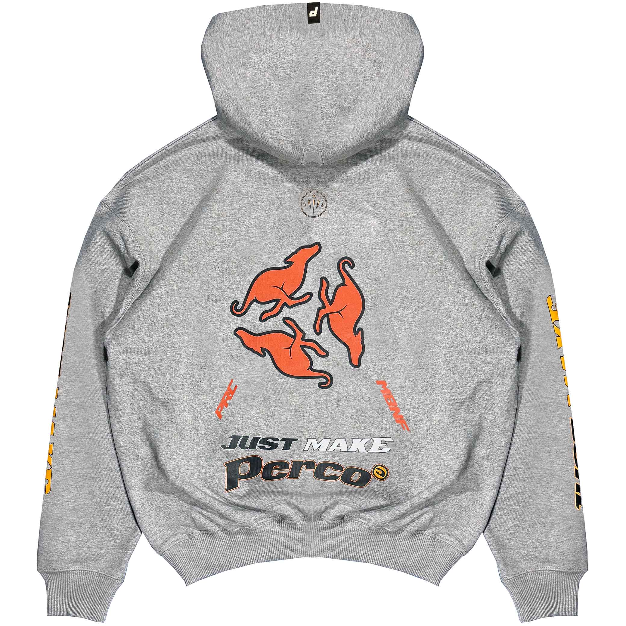 JUST GREY HOODIE