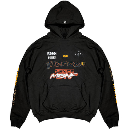JUST BLACK HOODIE