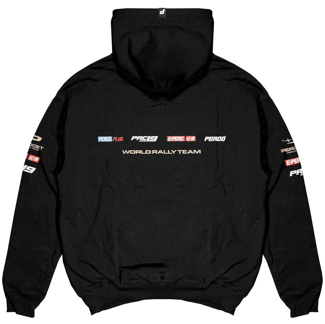 RALLY BLACK HOODIE