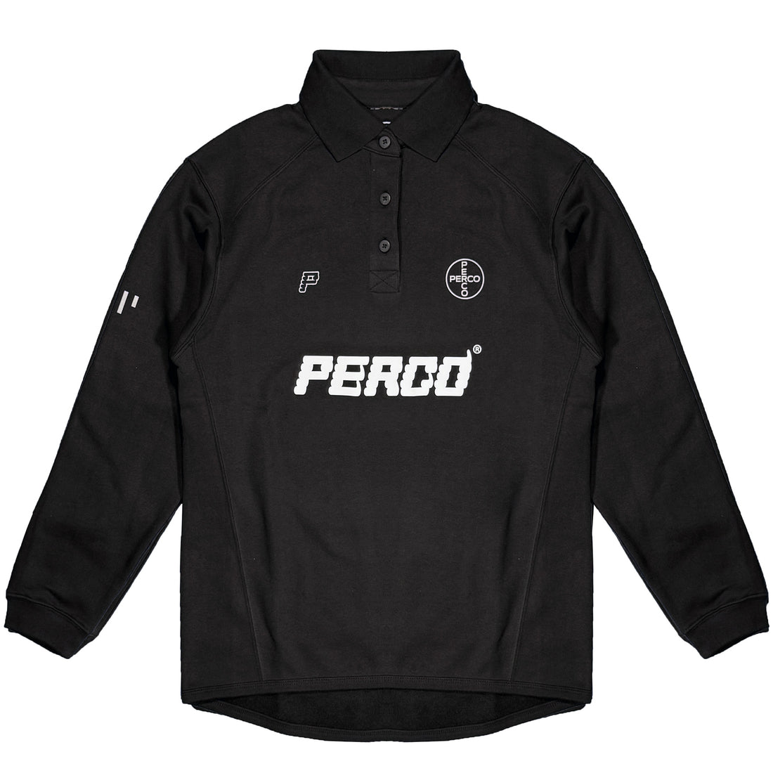 POLO 3PS BLACK JERSEY