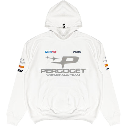 RALLY WHITE HOODIE