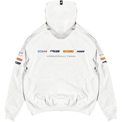 RALLY WHITE HOODIE