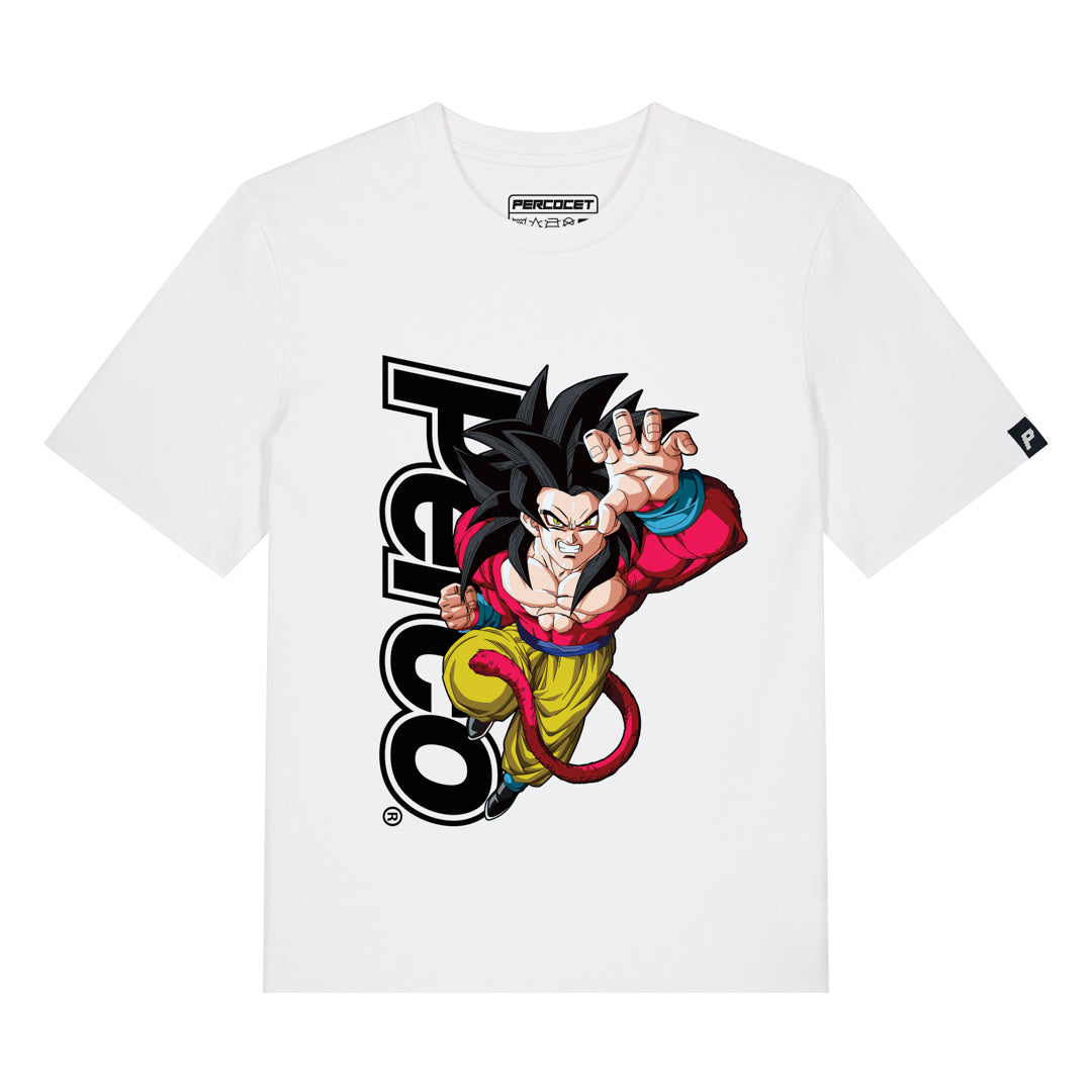 SSJ4 TEE WHITE