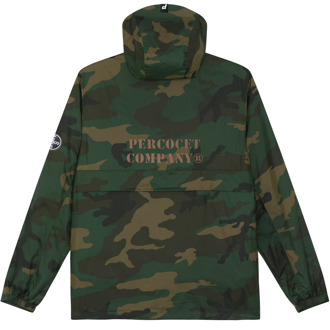 ARMY ZIP JACKET CAMO PERCOCET COMPANY