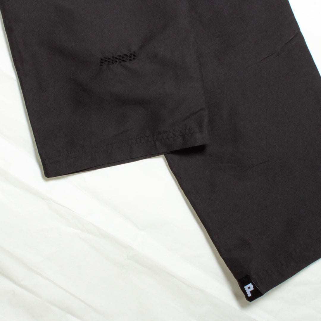 BLACK PANT EMBROIDERED - Percocet Company