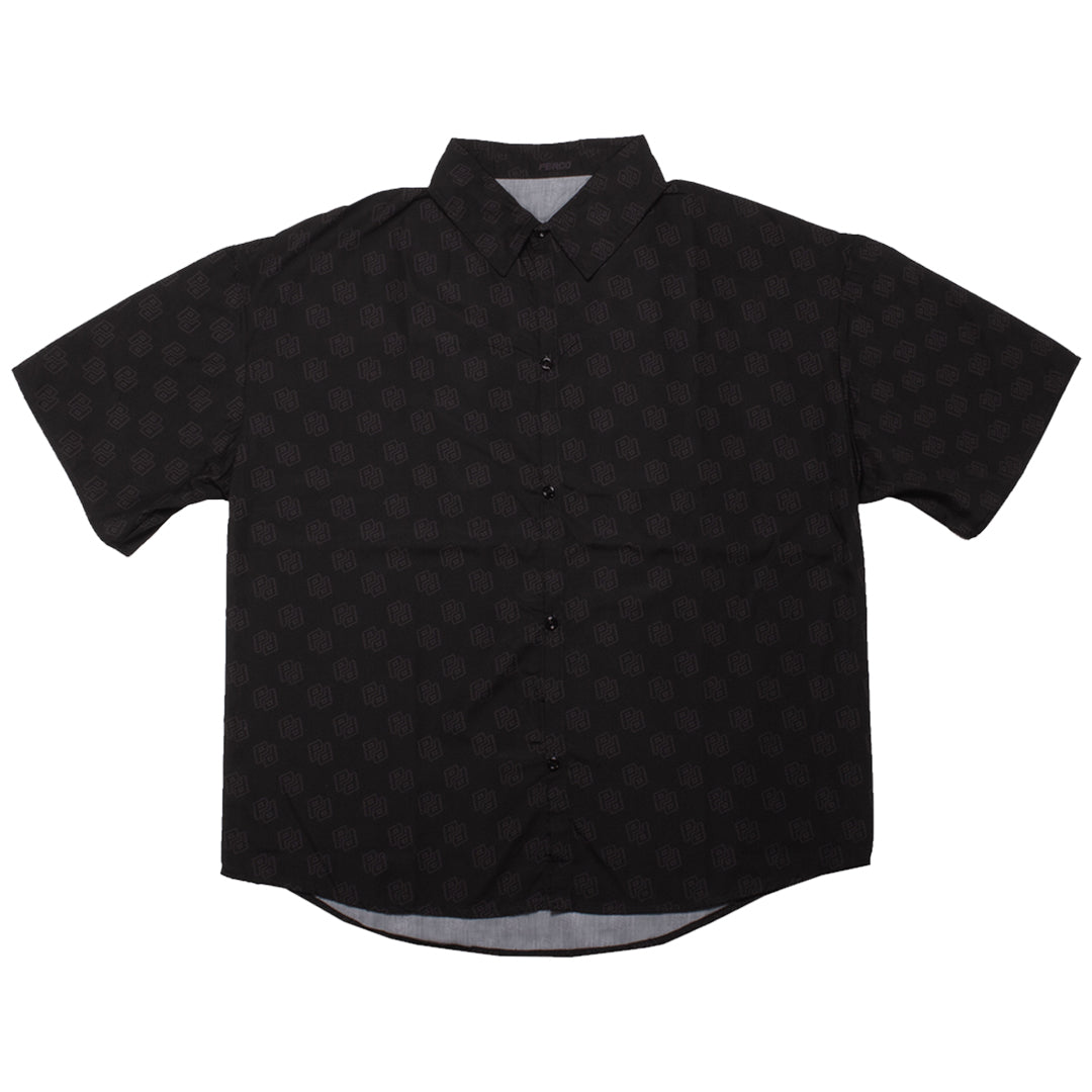 MONOGRAM SHIRT BLACK