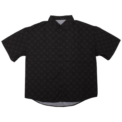 MONOGRAM SHIRT BLACK