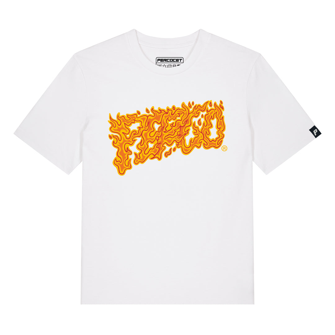 FIRE TEE WHITE