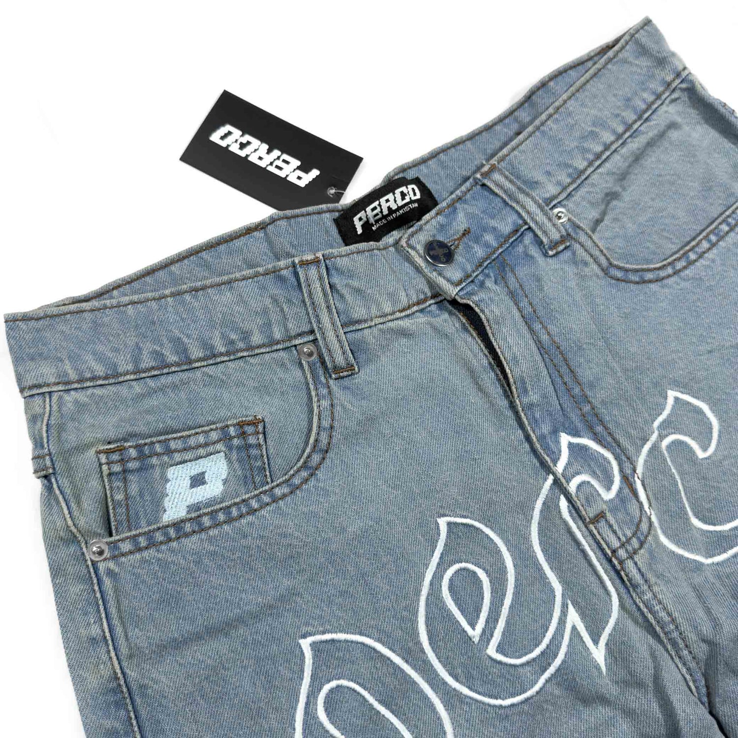 DENIM LIGHT JORT