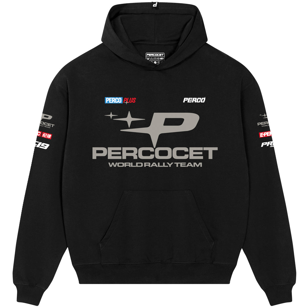 RALLY BLACK HOODIE