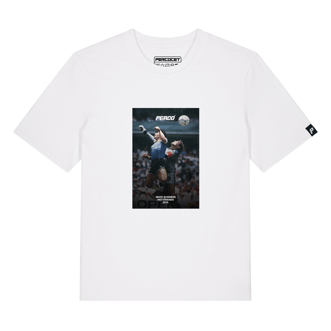 MARADONA ICONIC TEE WHITE