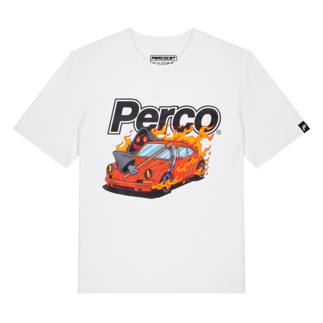 GR CAR TEE WHITE