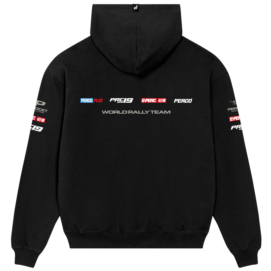 RALLY BLACK HOODIE