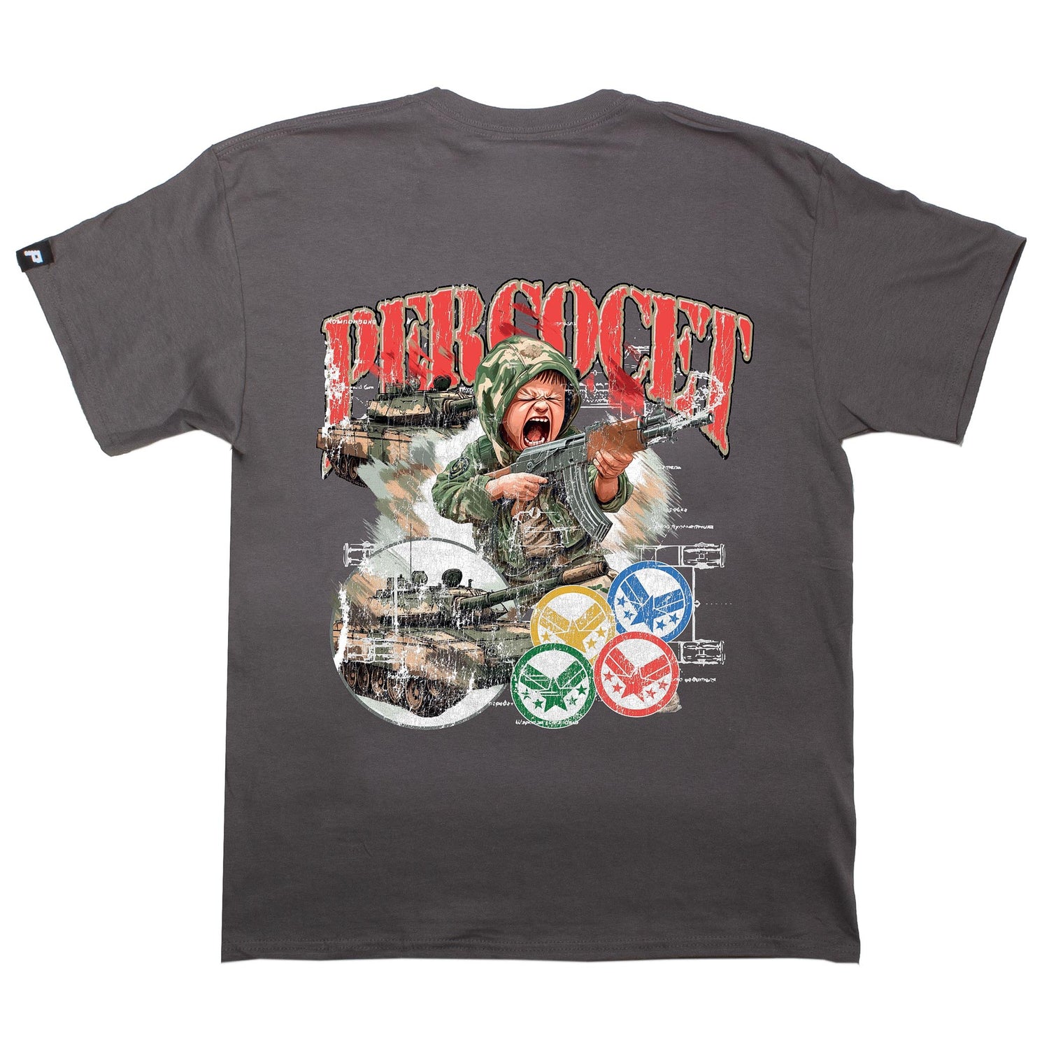 KID TEE ANTRACITE