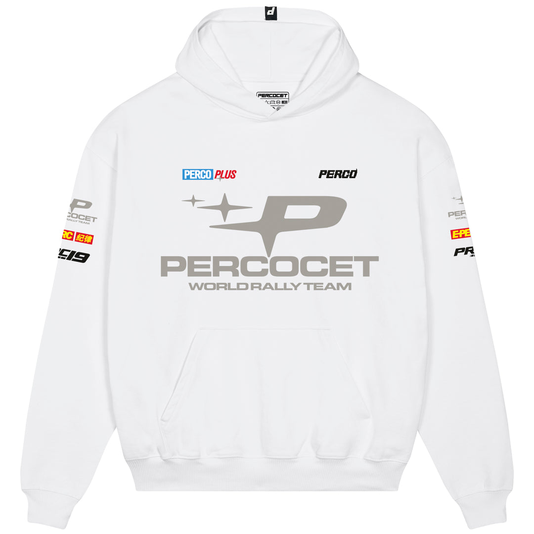 RALLY WHITE HOODIE