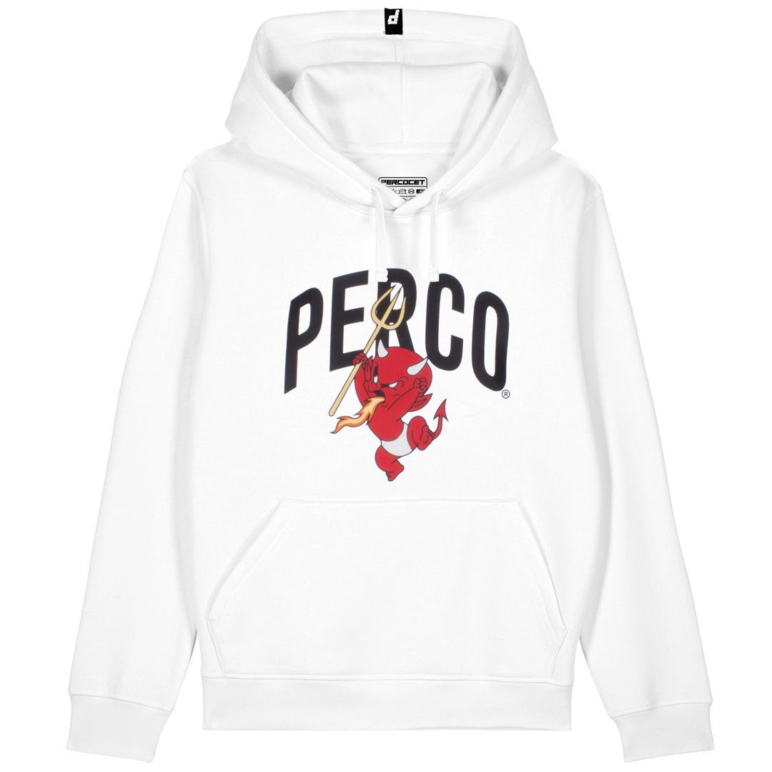 DEMON WHITE HOODIE