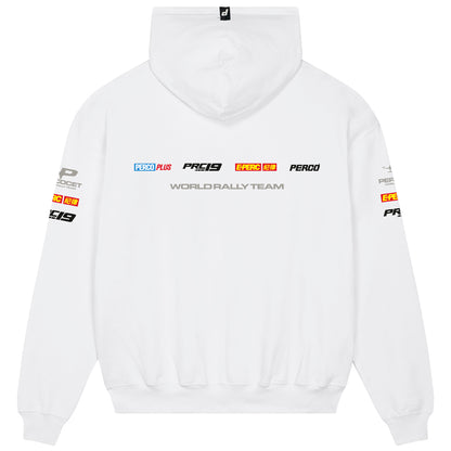 RALLY WHITE HOODIE