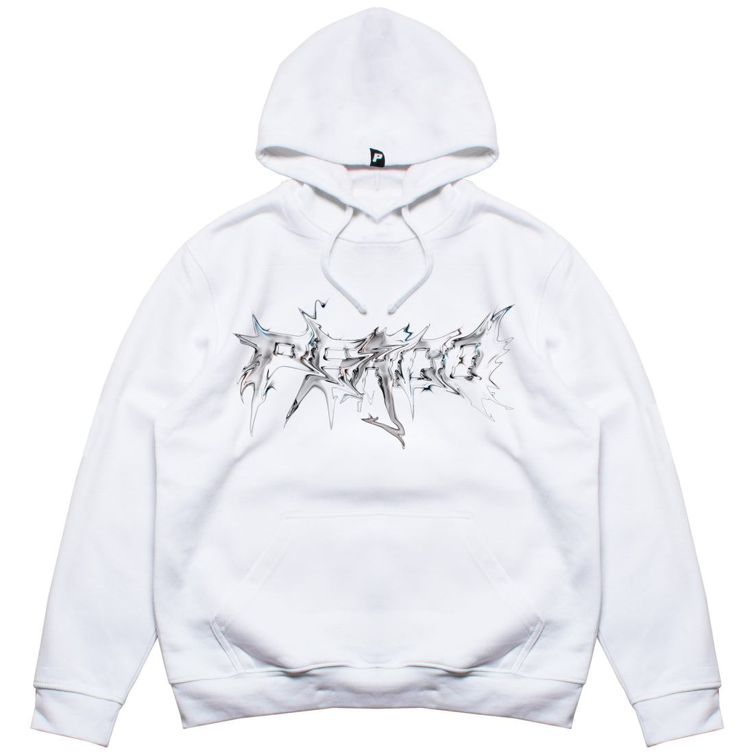 METAL WHITE HOODIE