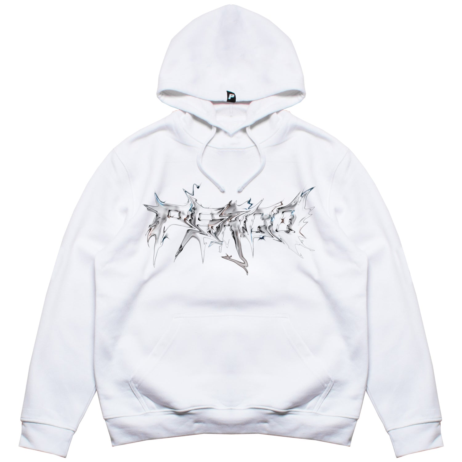 METAL WHITE HOODIE