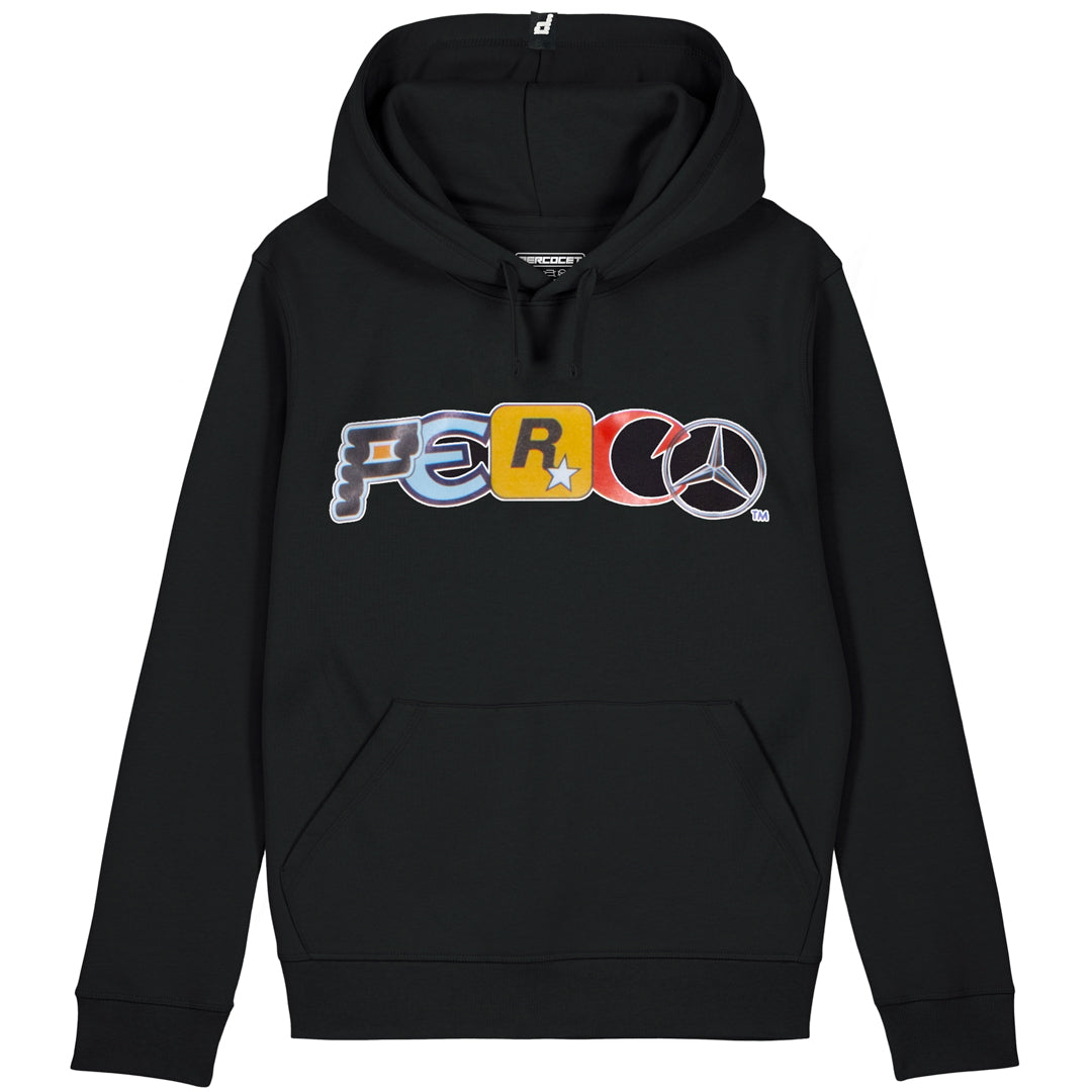 LOGOS BLACK HOODIE